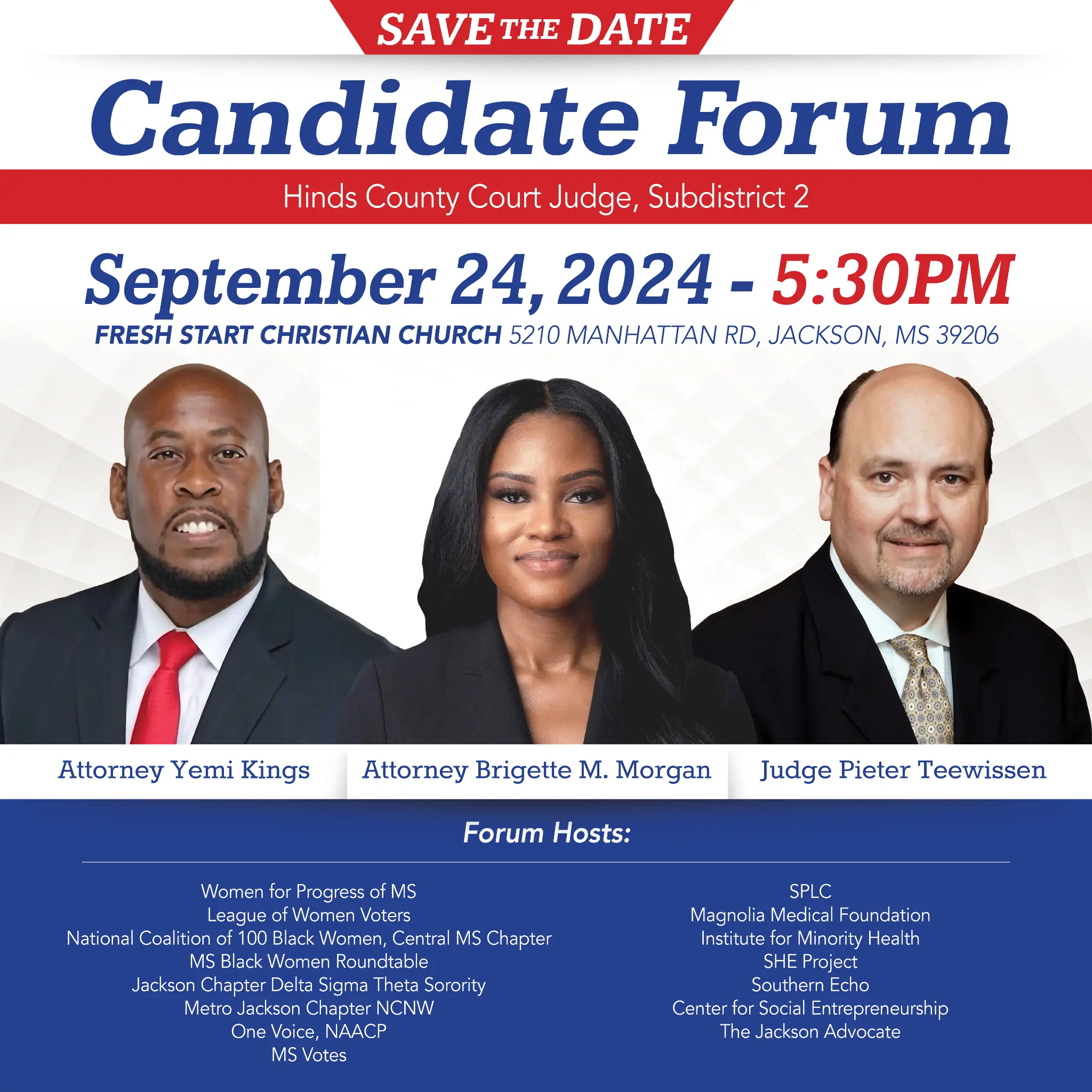 Candidate forum and civic engagement