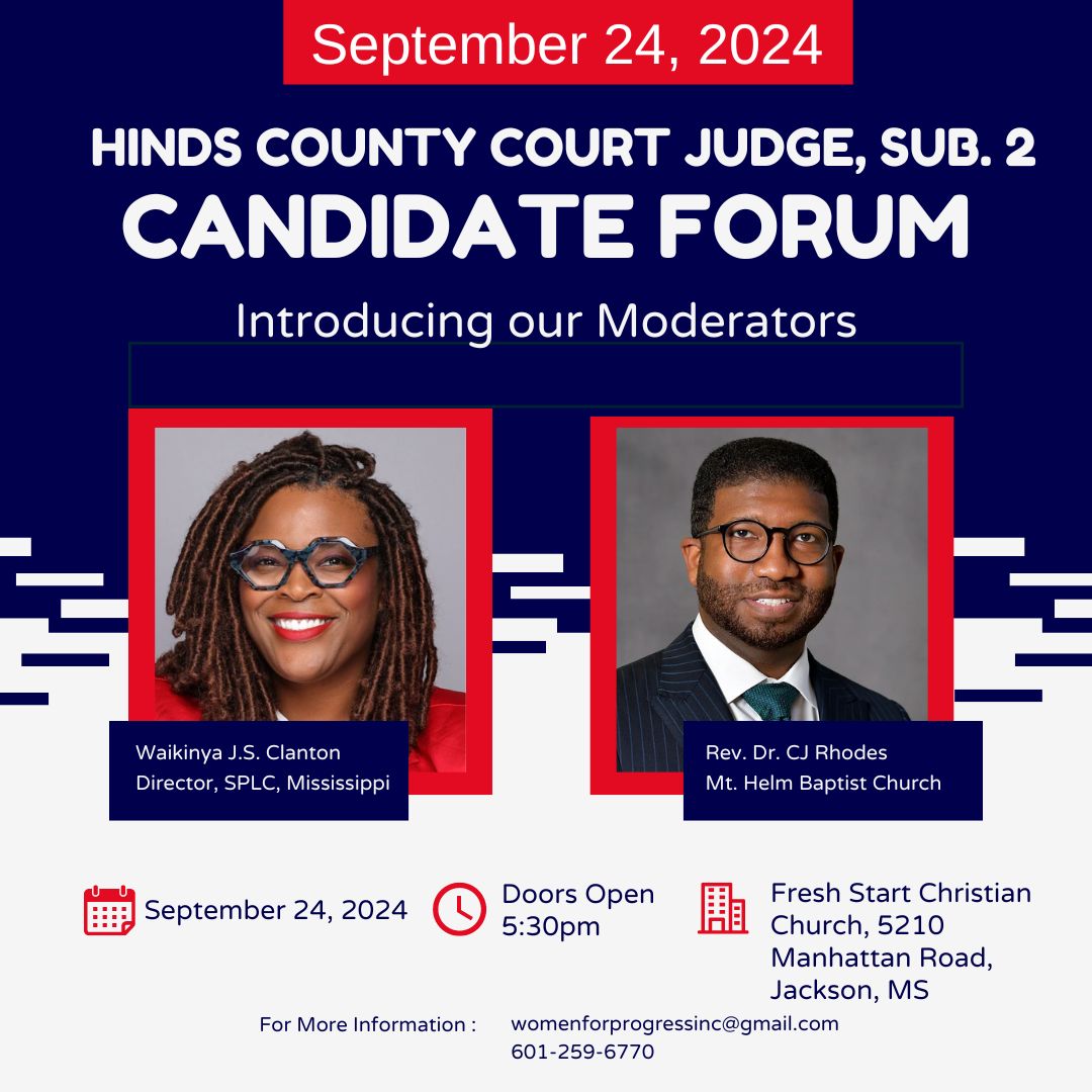 Candidate forum and civic engagement